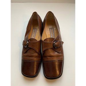 Brown Leather Loafers for Women